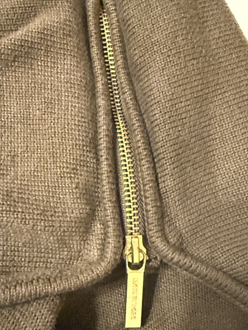 Michael Kors Olive Crewneck Long Sleeve Knit Top - Picture 9 of 10
